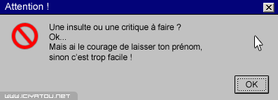 ben oui koi c es vrai non ??